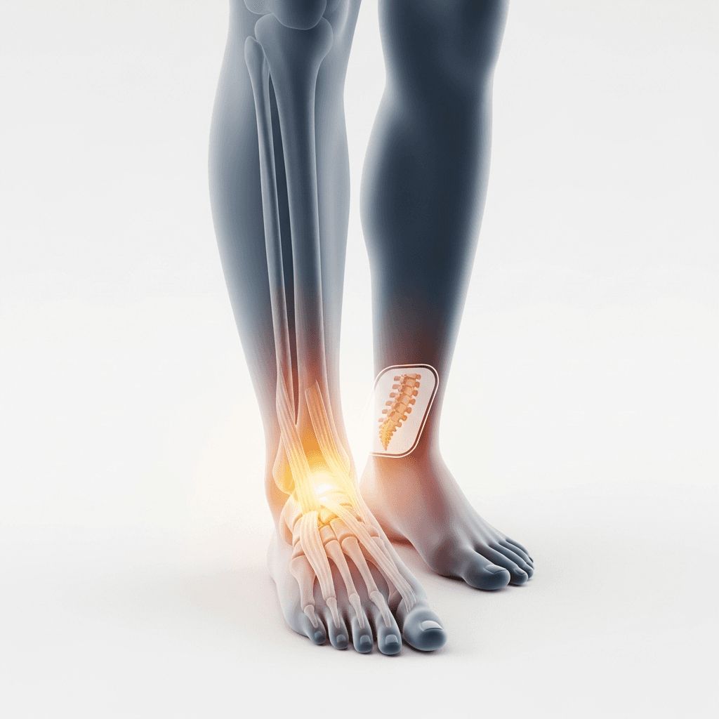 Foot Fracture (Metatarsal/Tarsal) illustration