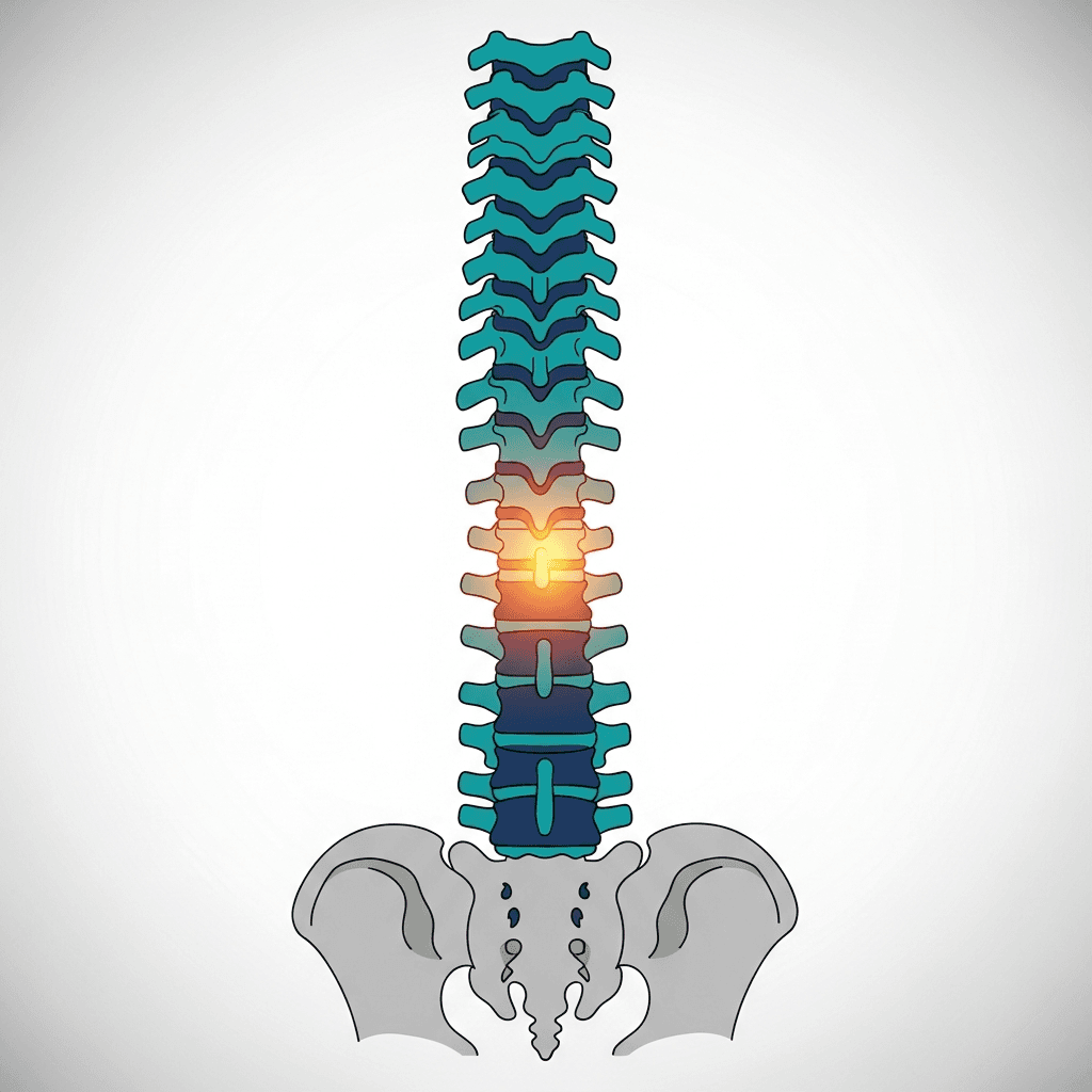 Thoracic Spine Fracture illustration