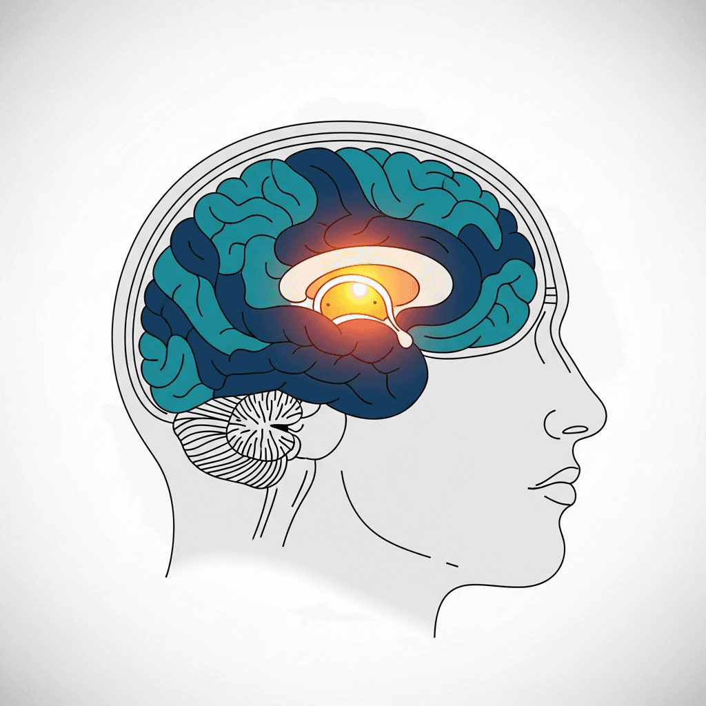 Concussion (Mild Traumatic Brain Injury) illustration