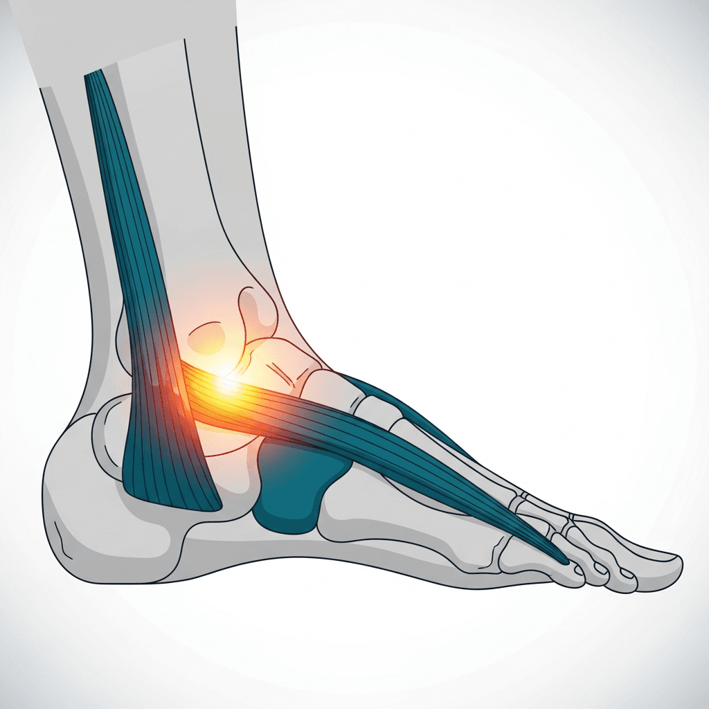 Ankle Injury illustration