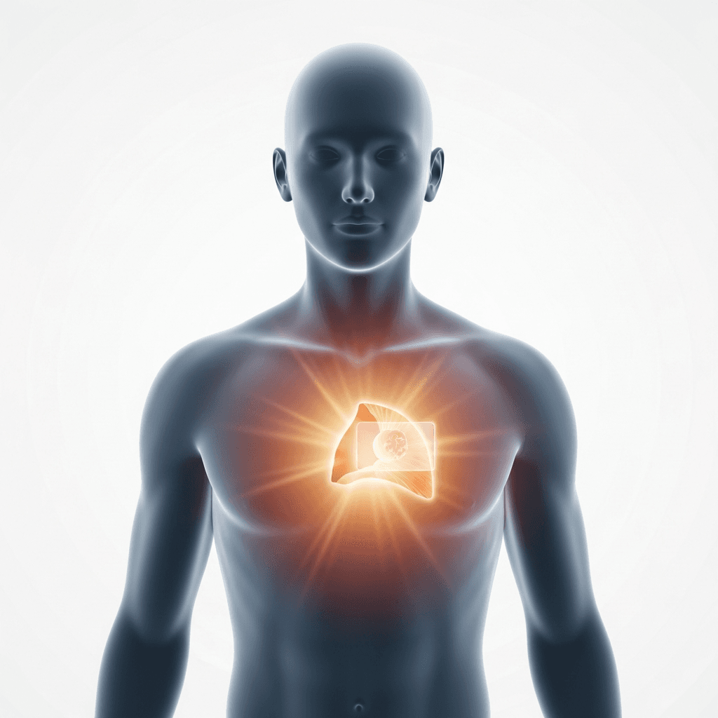 Pneumothorax (Collapsed Lung) illustration